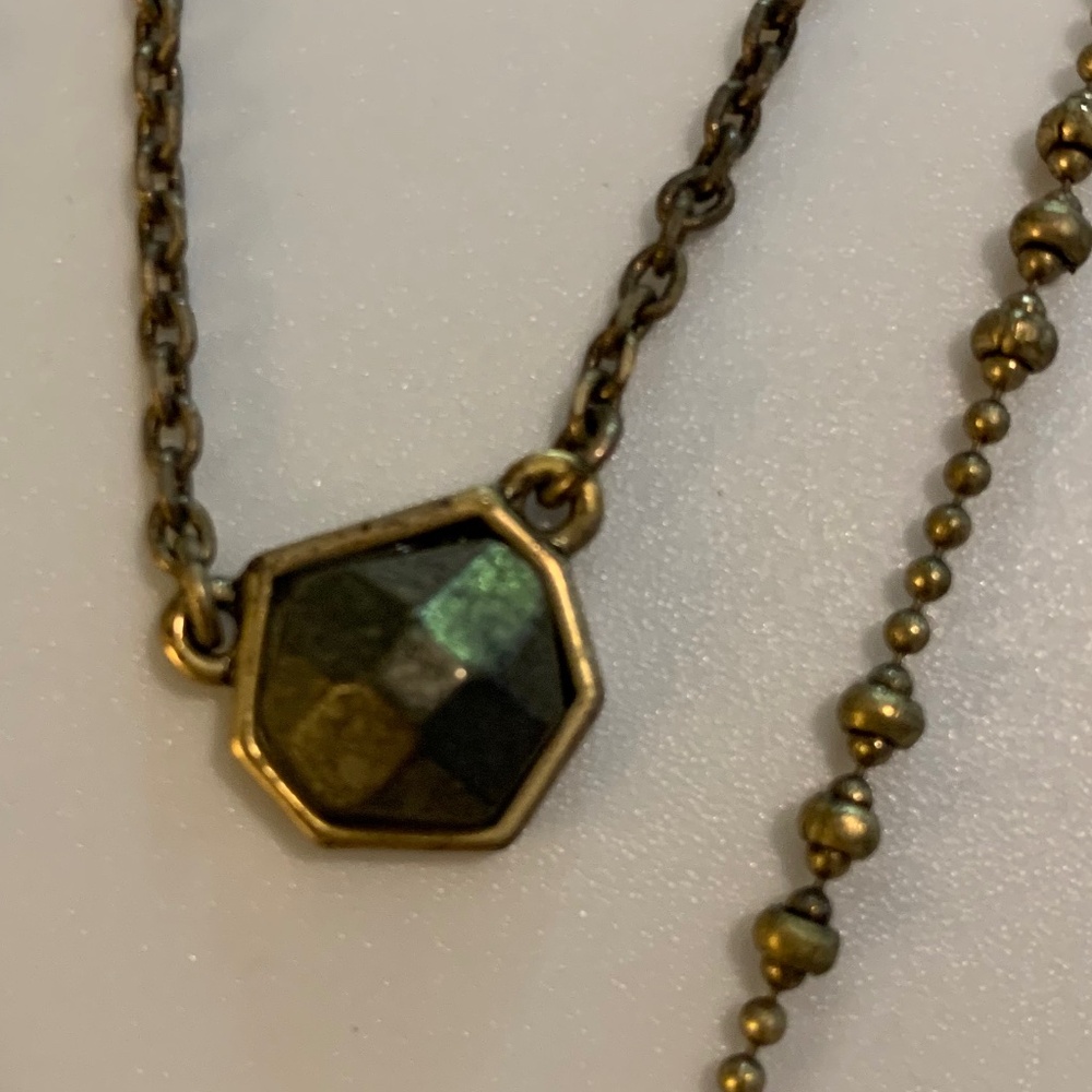 Lucky Brand Triple Chain Necklace - Picture 7 of 14